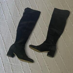 🖤 SAM EDELMAN • Elina Over The Knee Boot, black suede